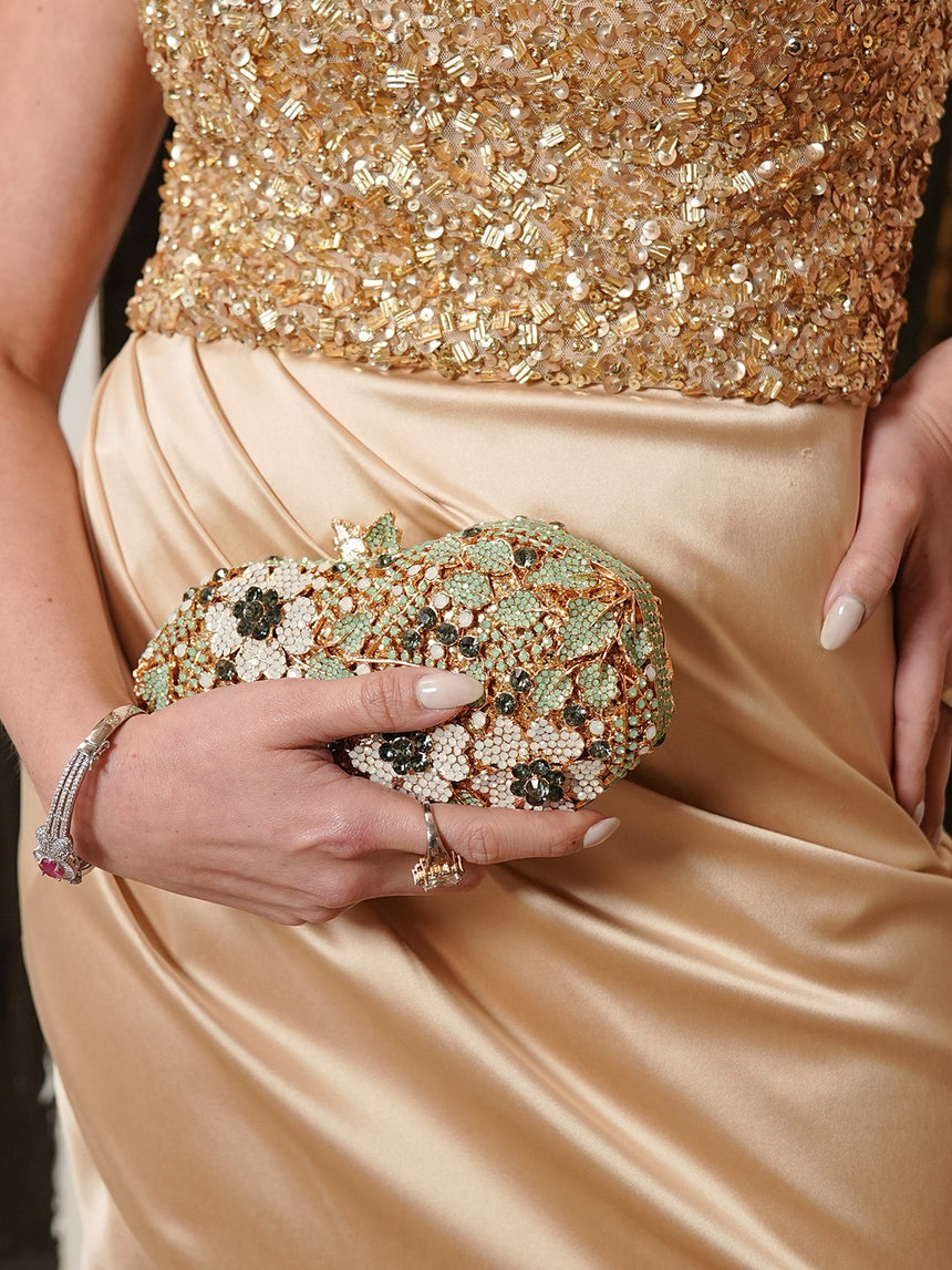 Mystical Garden Multicoloured Clutch