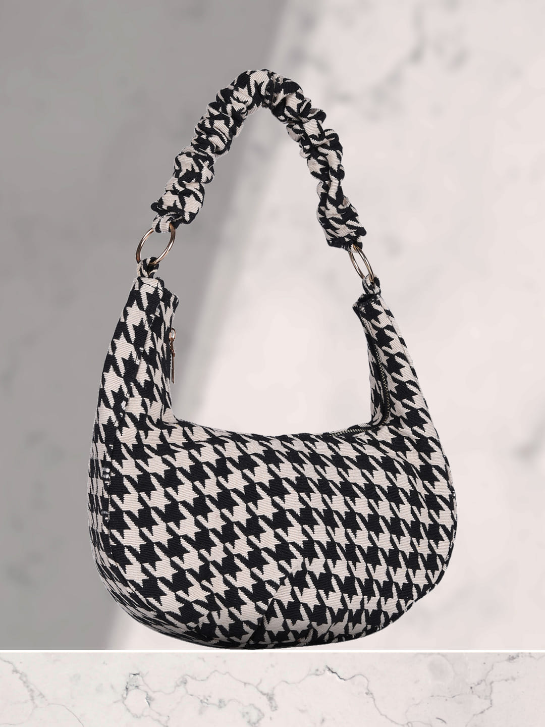Graphic Hobo Bag