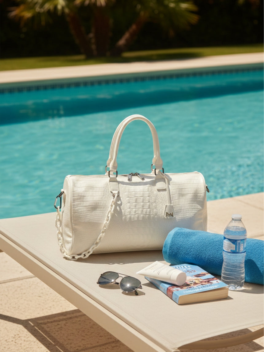 Soho Classic White Duffle