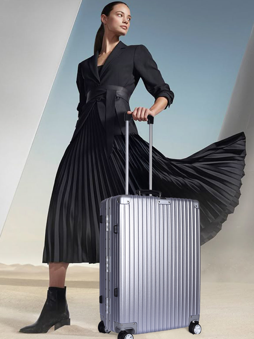 Soho Alluminium Check-In Silver Medium