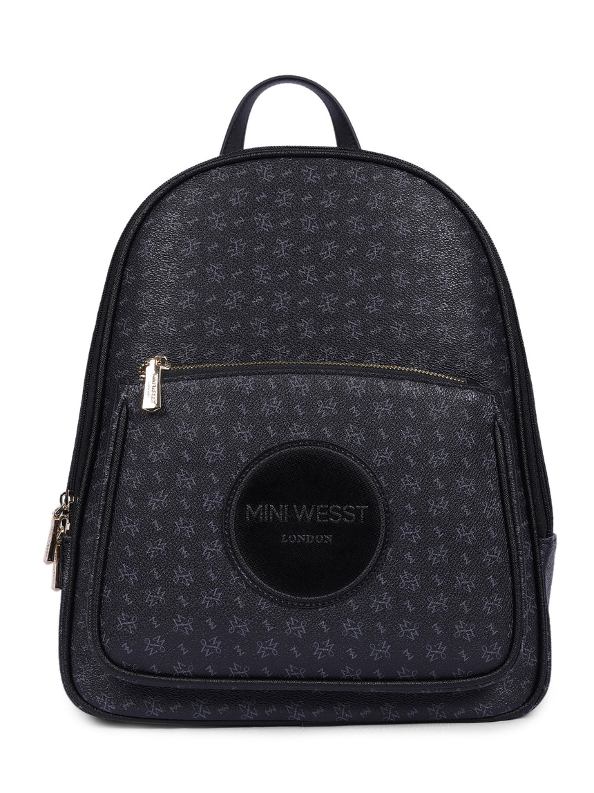 Runway Luxury Black London Backpack