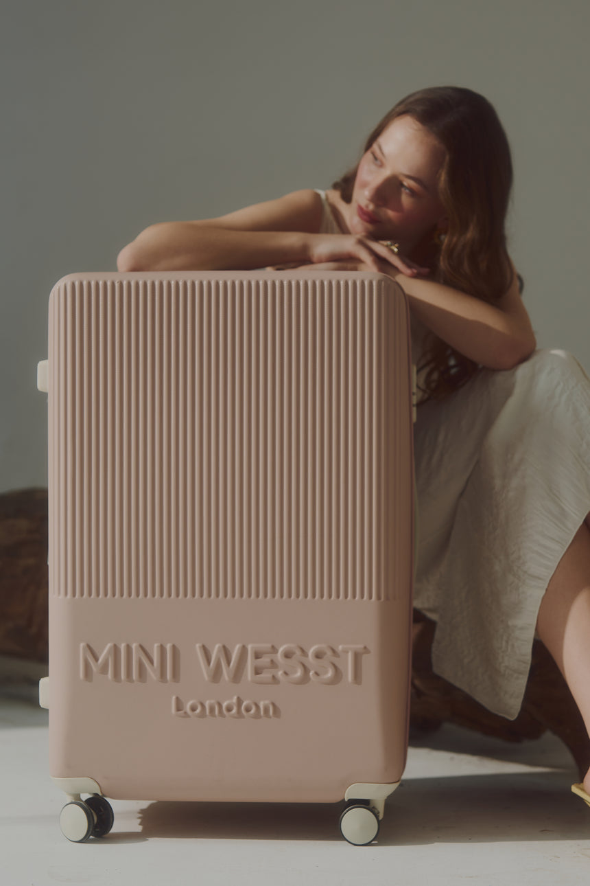 Mw London Pink Large Luggage
