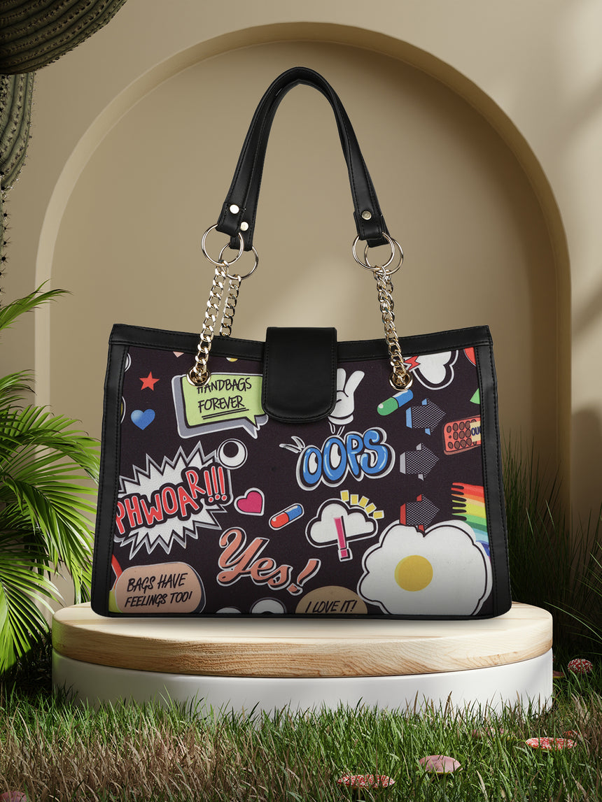 Vogue Bestseller Black Tote
