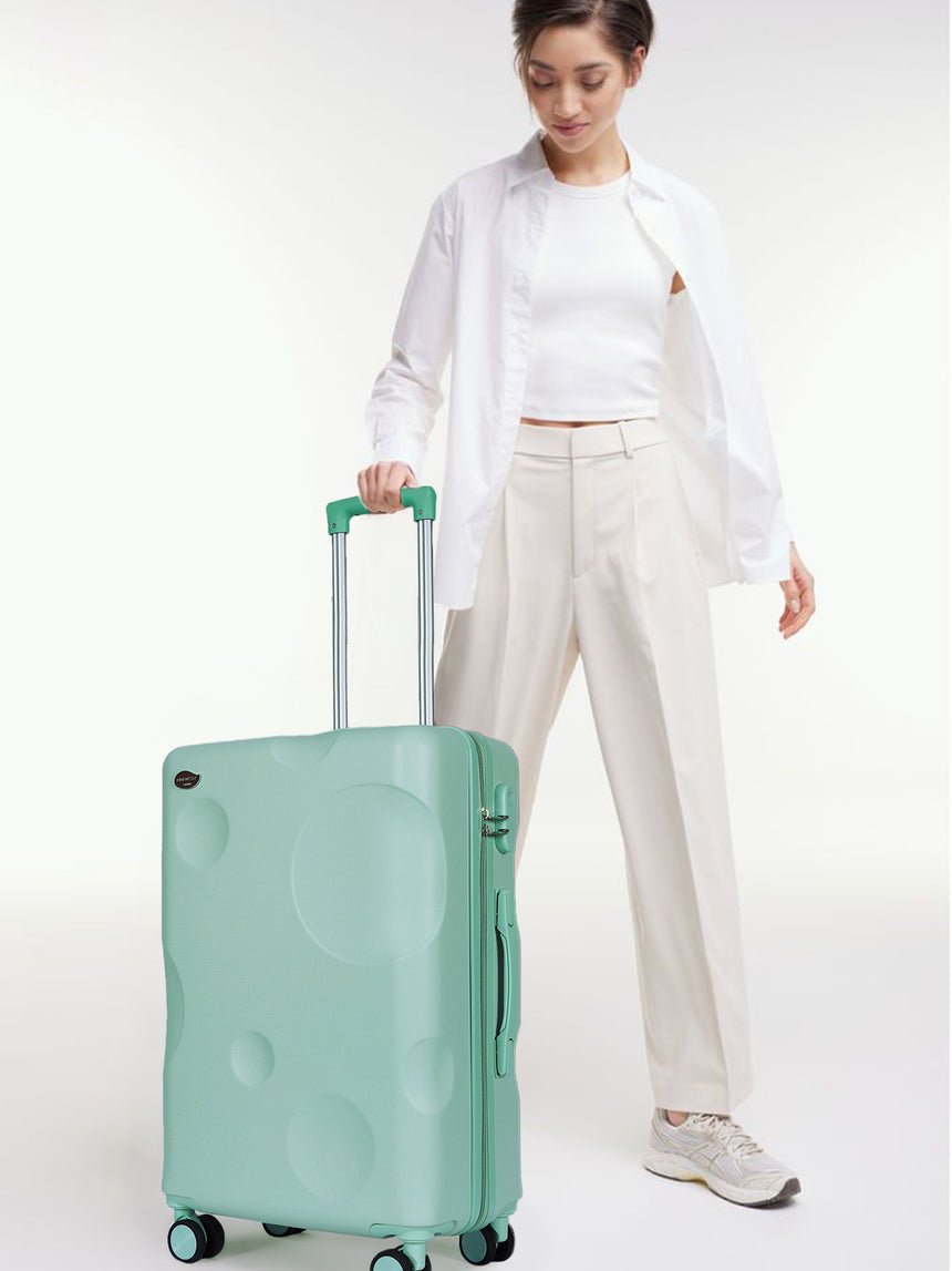 The Moon Check In Green Medium