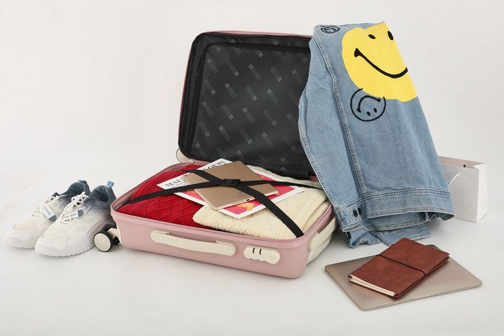 Mw London Pink Large Luggage