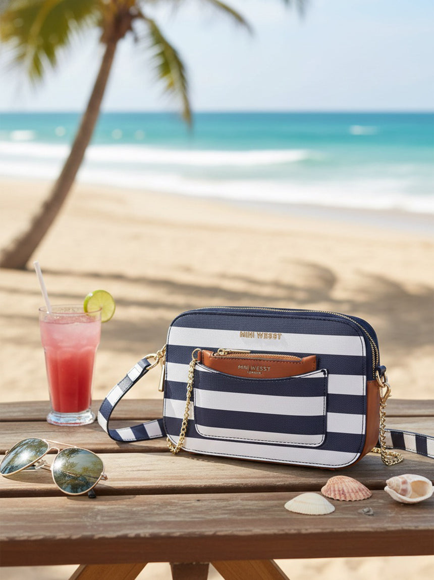 Uptown Luxe Printed London Crossbody