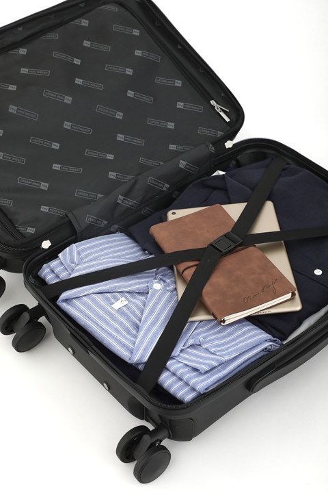 Mw London Black Large Luggage