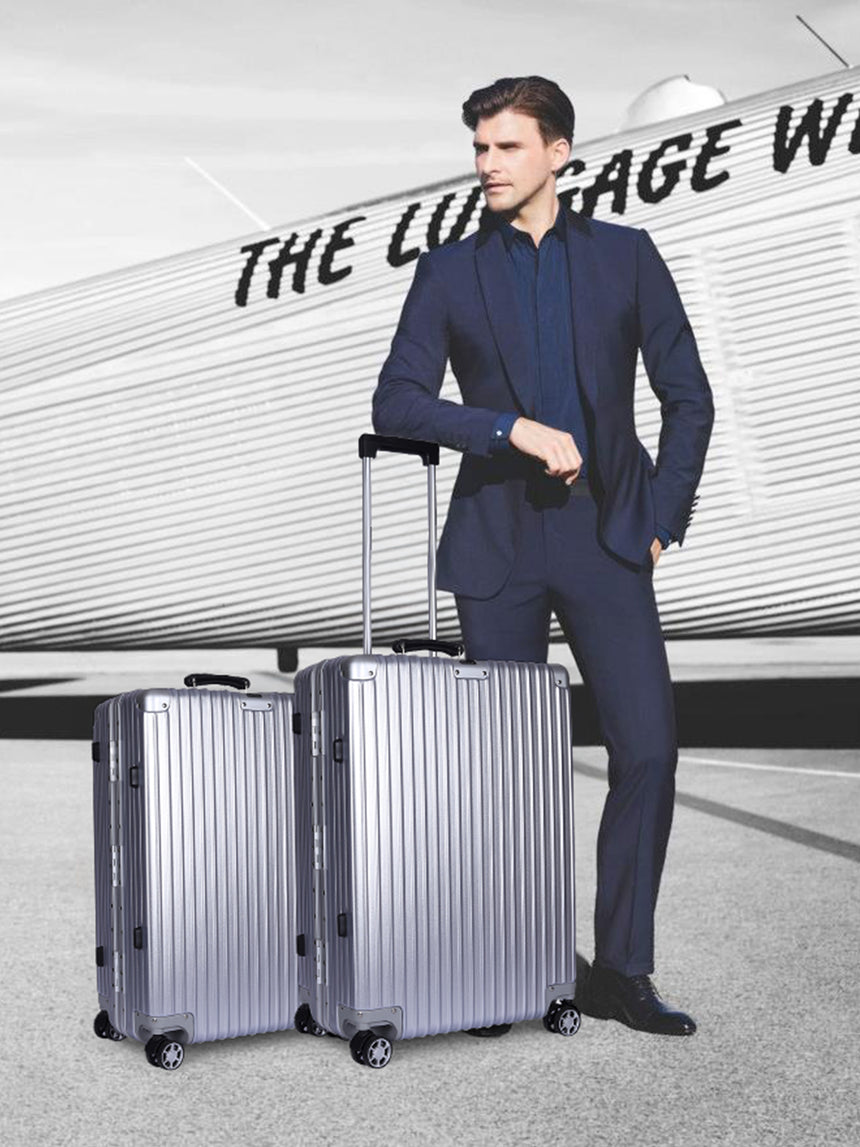 Soho Alluminium Silver Set Of Two