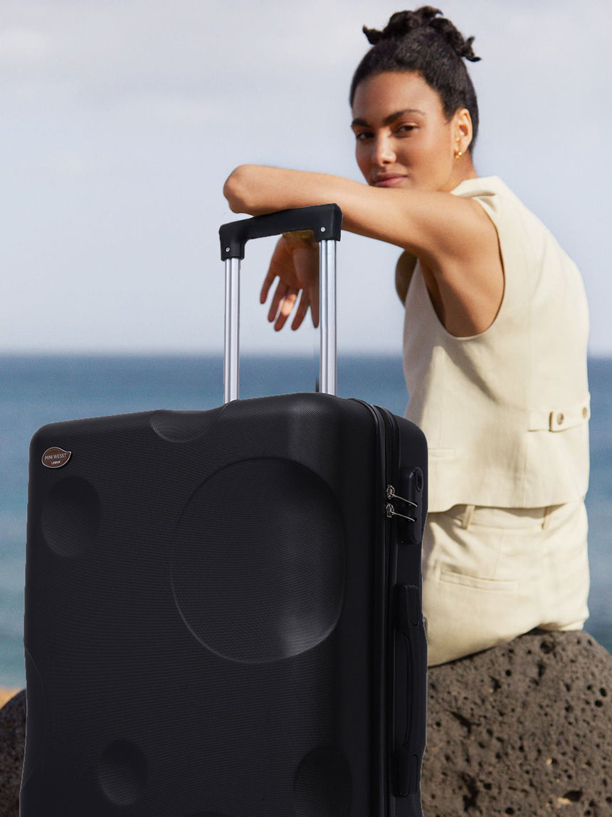 The Moon Check In Black Medium