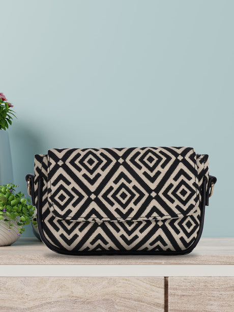 Multi Graphic Sling Bag