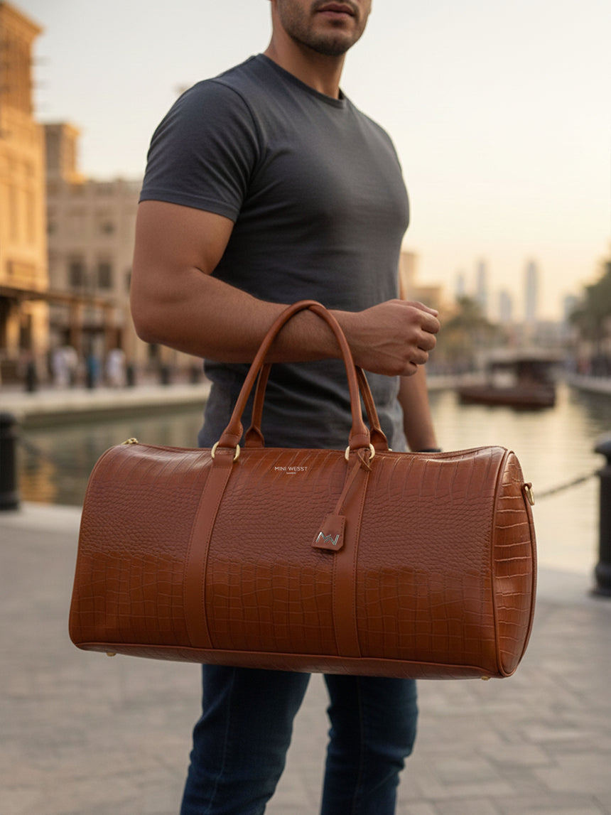 Istanbul Brown Duffle