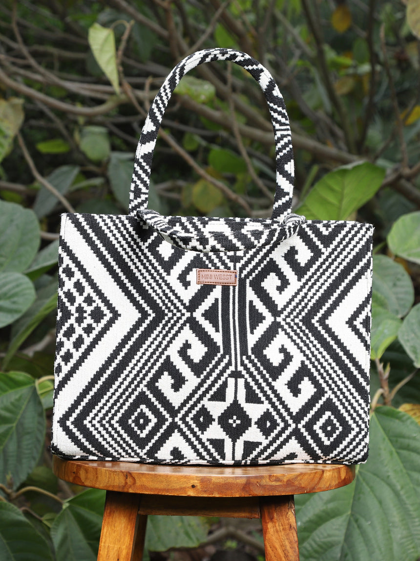 Atomic Multicolor Tote Bag