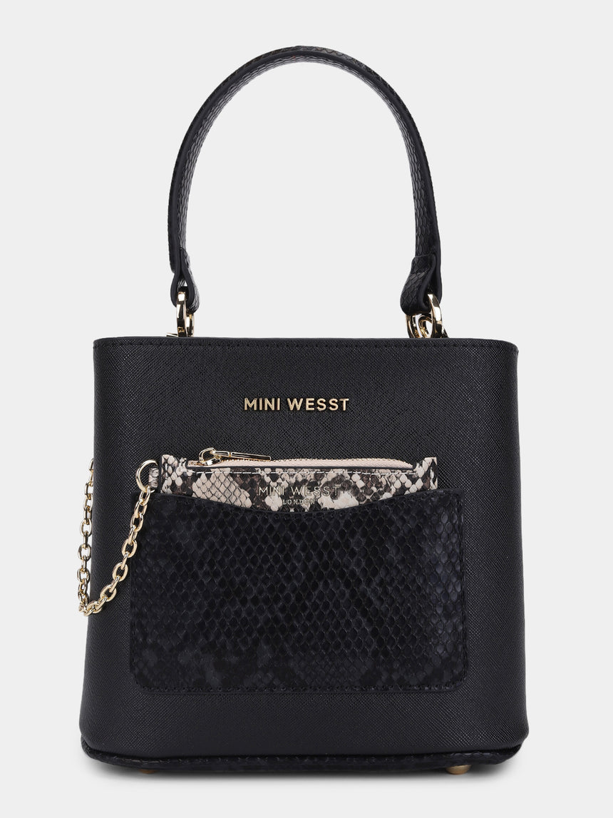 Blair Luxury Black London Handbag