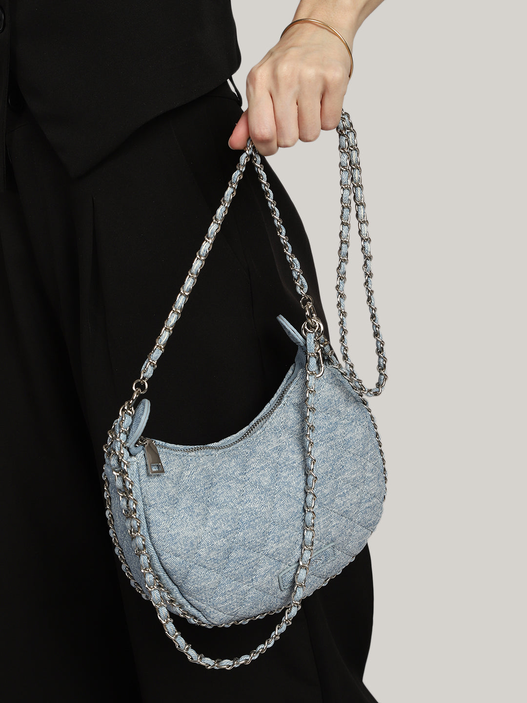 Sofia Blue Shoulder Bag