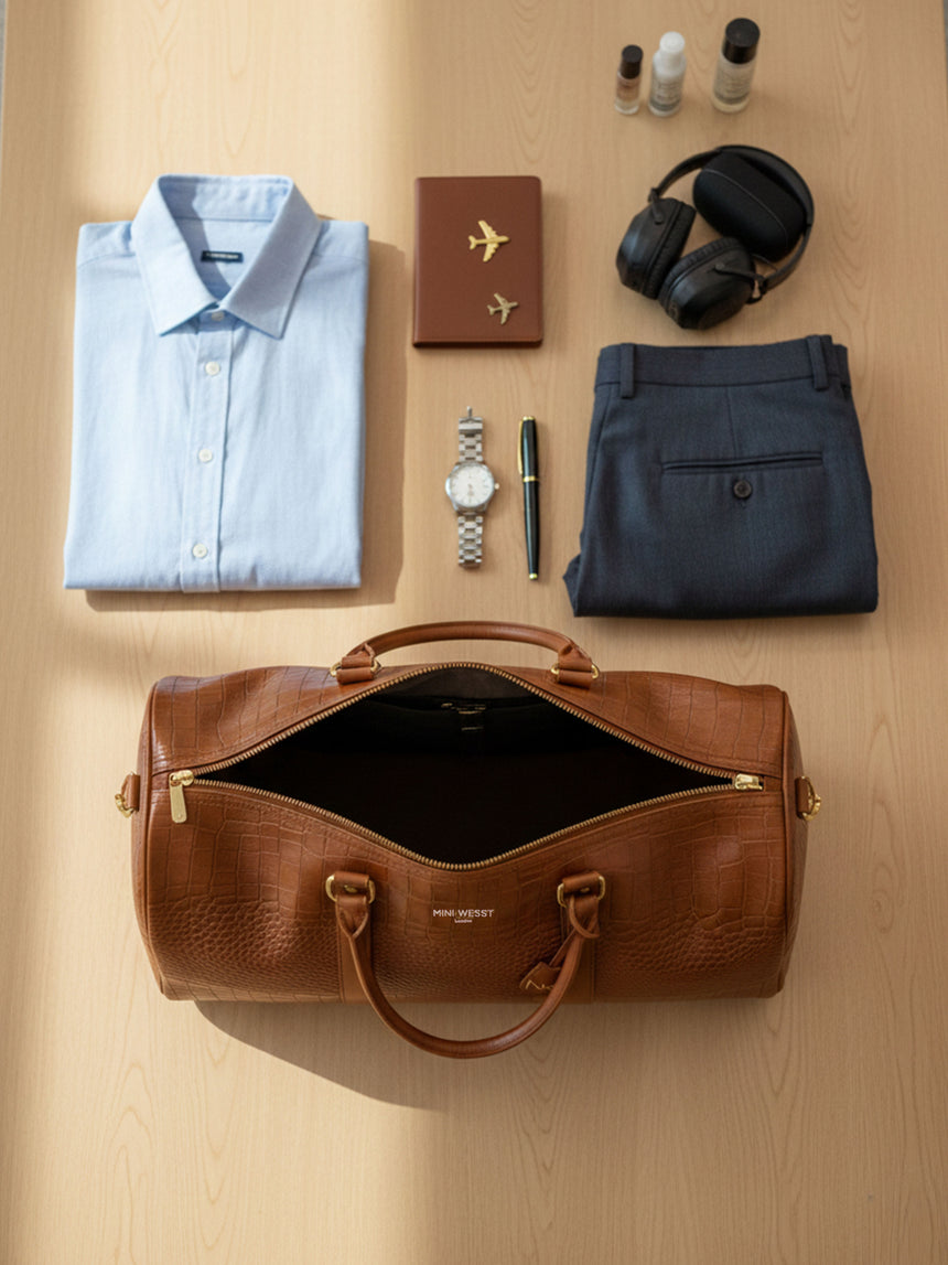 Istanbul Brown Duffle