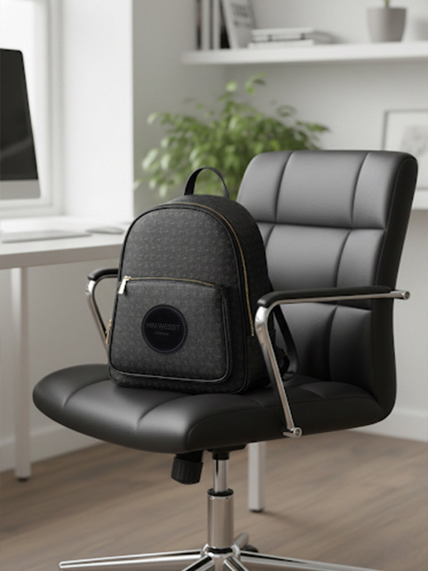 Runway Luxury Black London Backpack