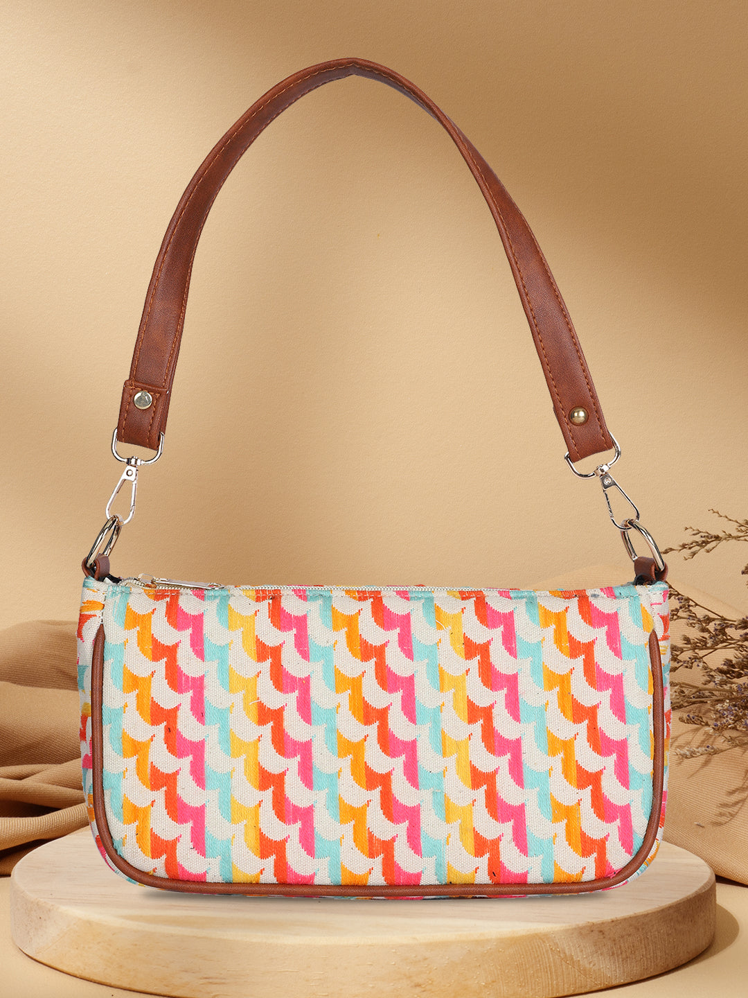 Women's Printed Handheld Bag