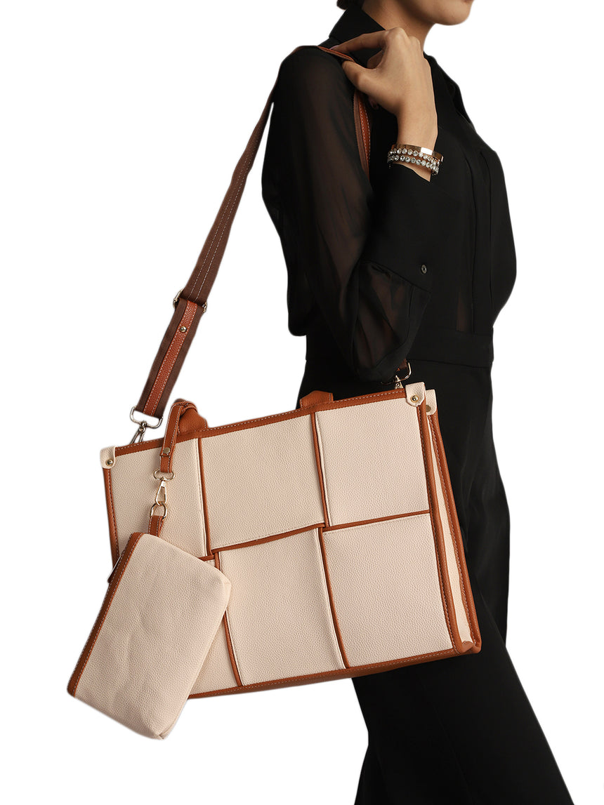 Dakota Beige Tote