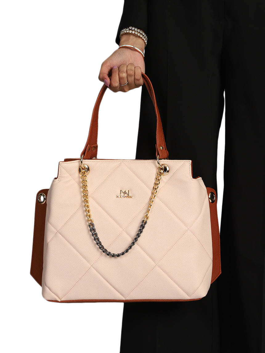 Boston Beige Handbag