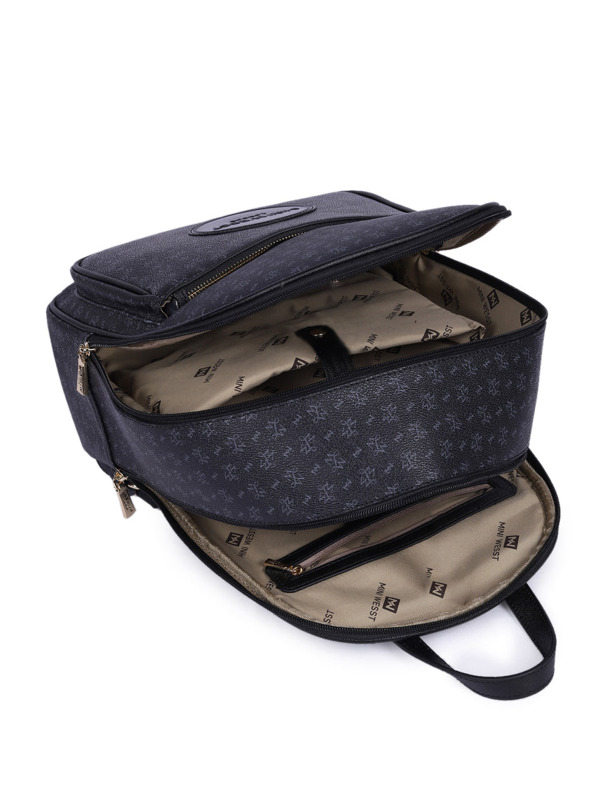 Runway Luxury Black London Backpack