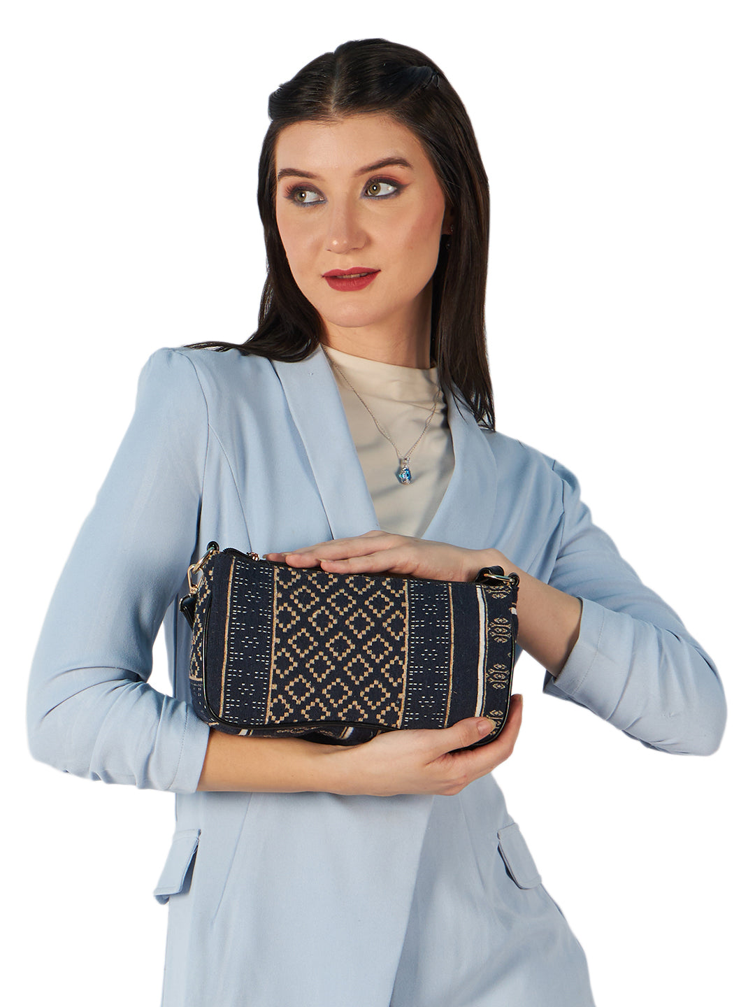 Abstract Shoulder Bag