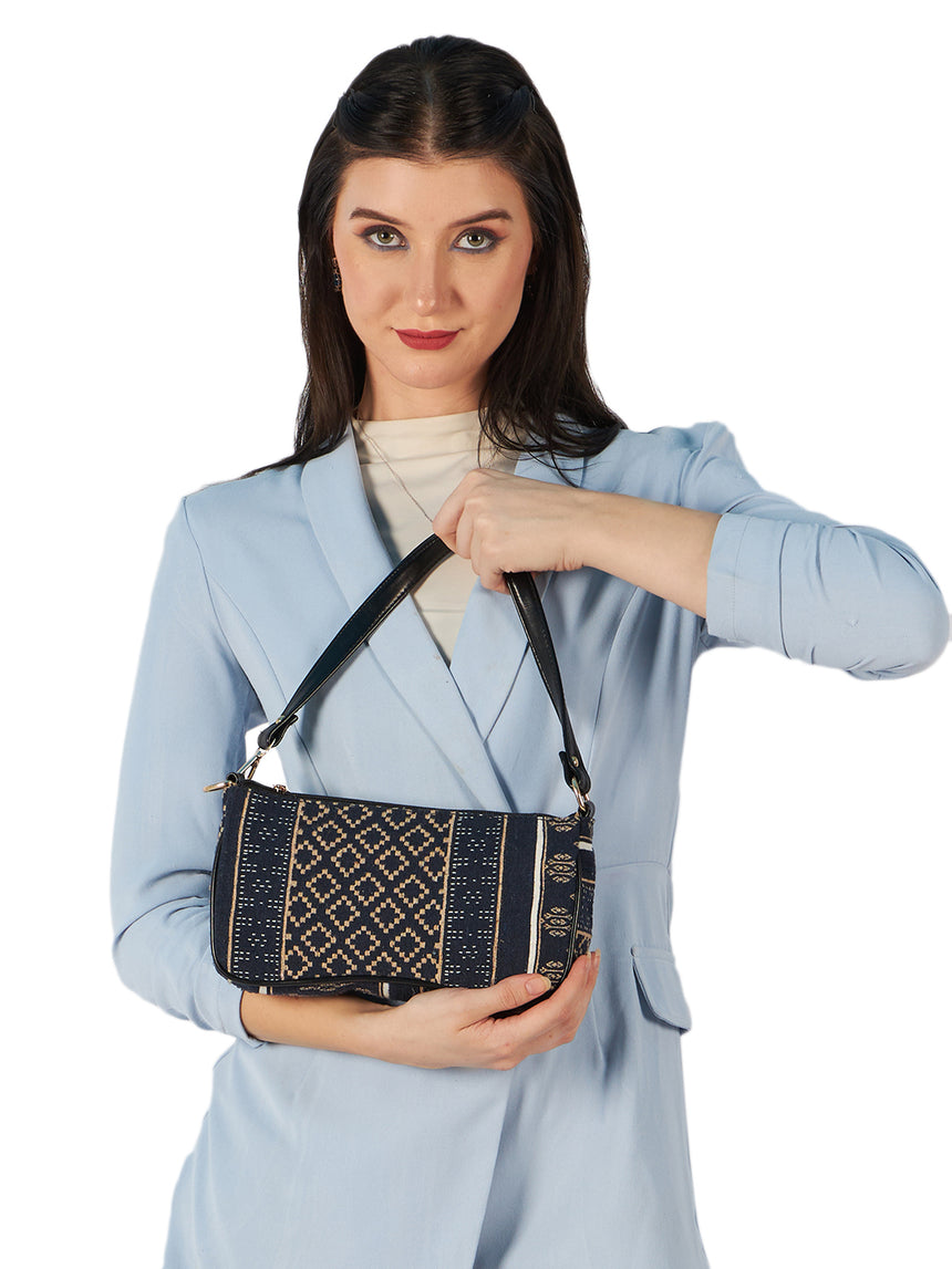 Abstract Shoulder Bag