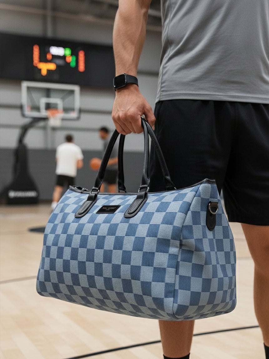 Wall Street Blue London Duffle Bag