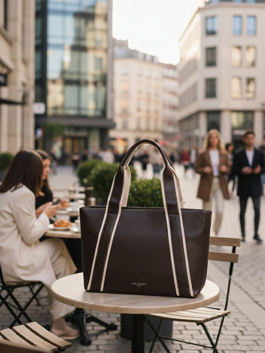 Mayfair Dark Brown London Tote