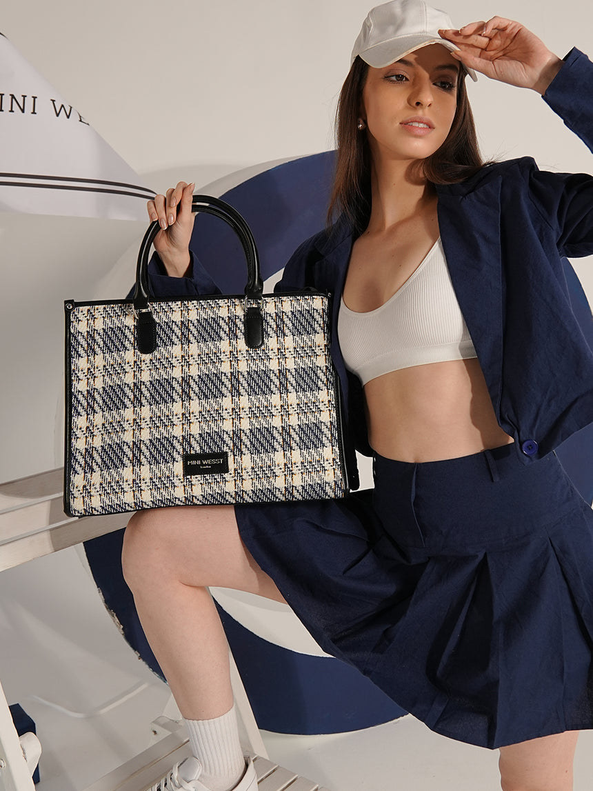 Times Square Luxury Printed London Tote