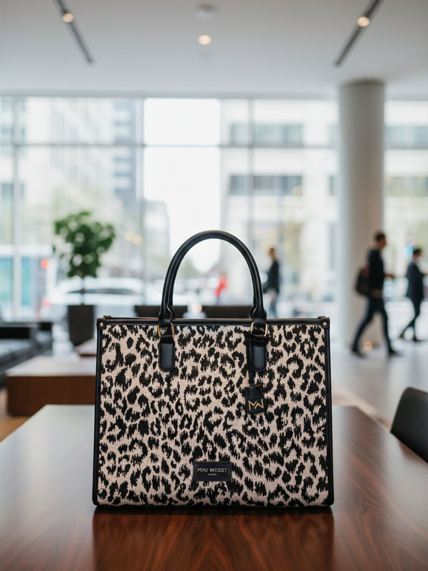 Times Square Luxury Printed London Tote