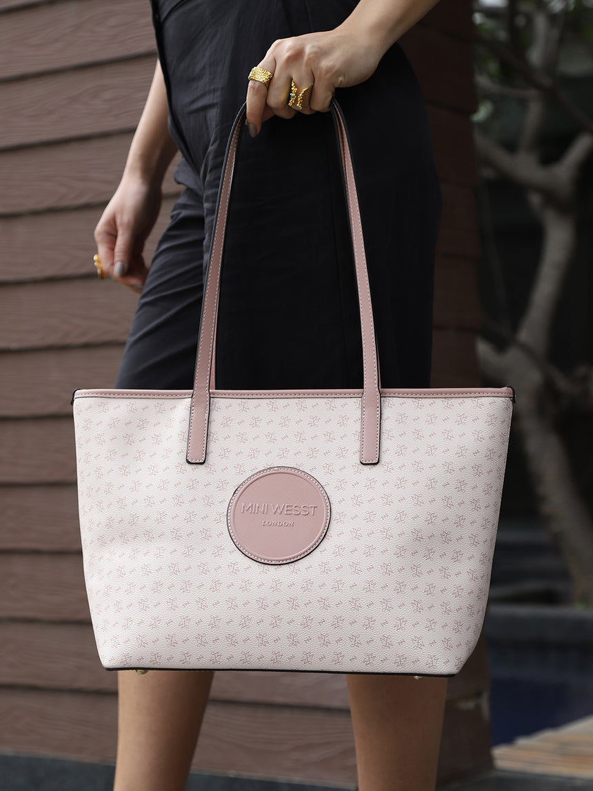 East West Pink London Tote