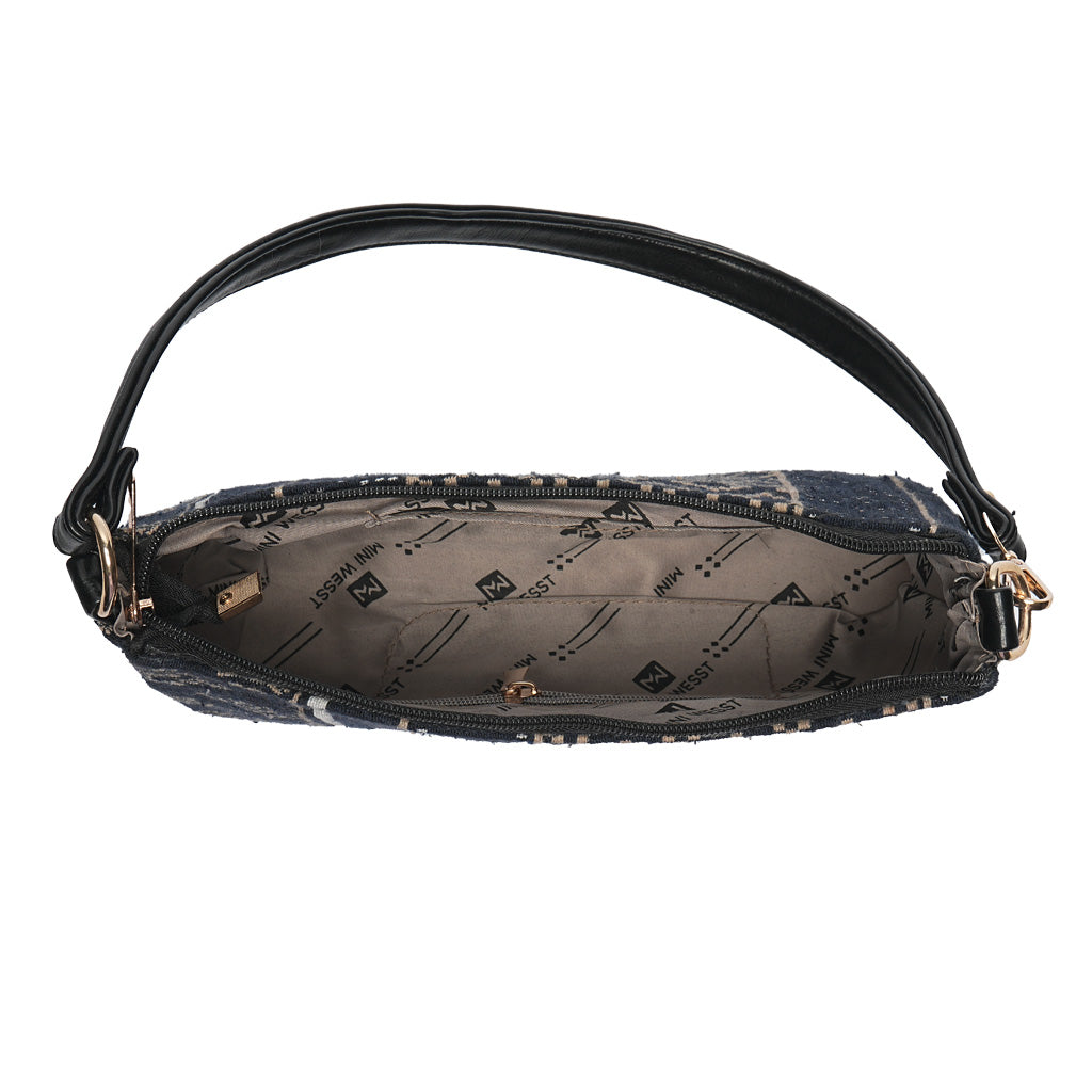 Abstract Shoulder Bag