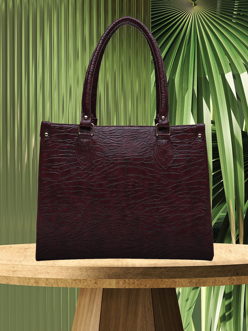 Karen Bestseller Maroon Tote