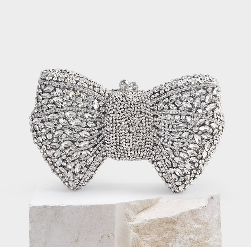 Bow Multicolor Clutch