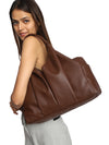 Charlotte Brown Hobo Bag