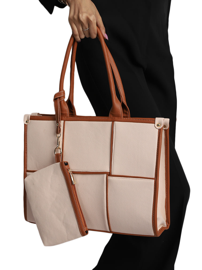 Dakota Beige Tote