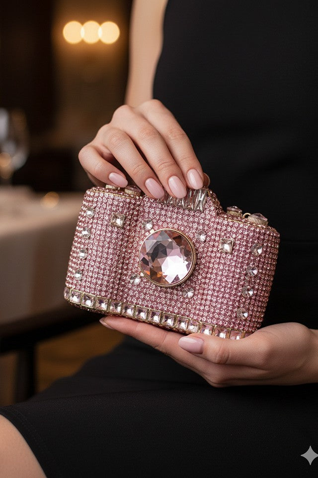 Camera Multicolor Clutch