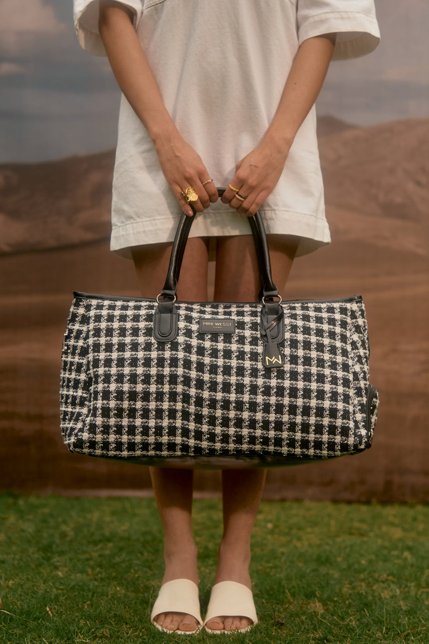 Wall Street Black London Duffle Bag