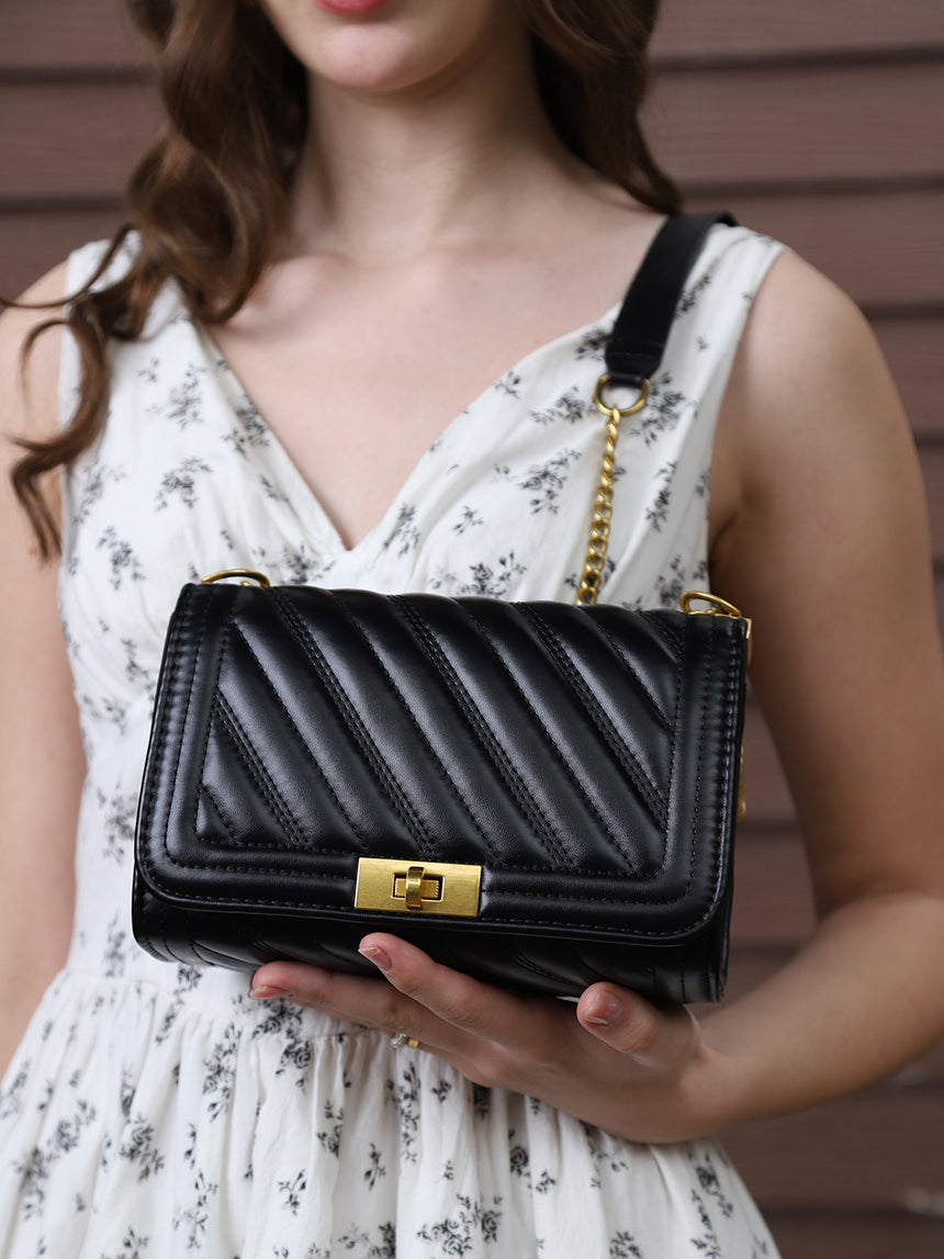 Nairobi Black London Sling Bag