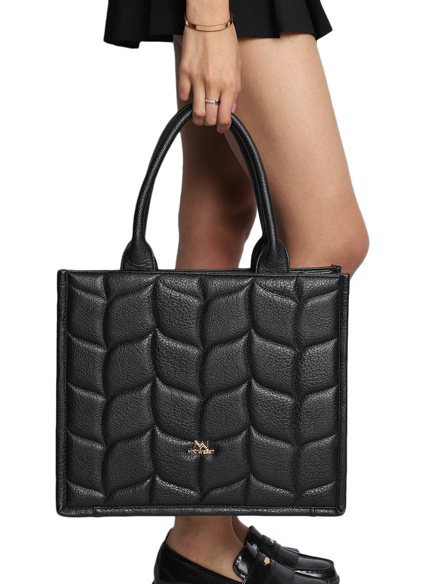 Henley Black Tote