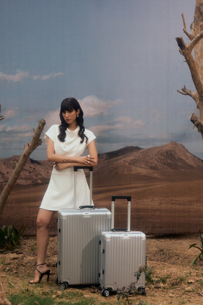 Soho Alluminium Silver Set Of Two