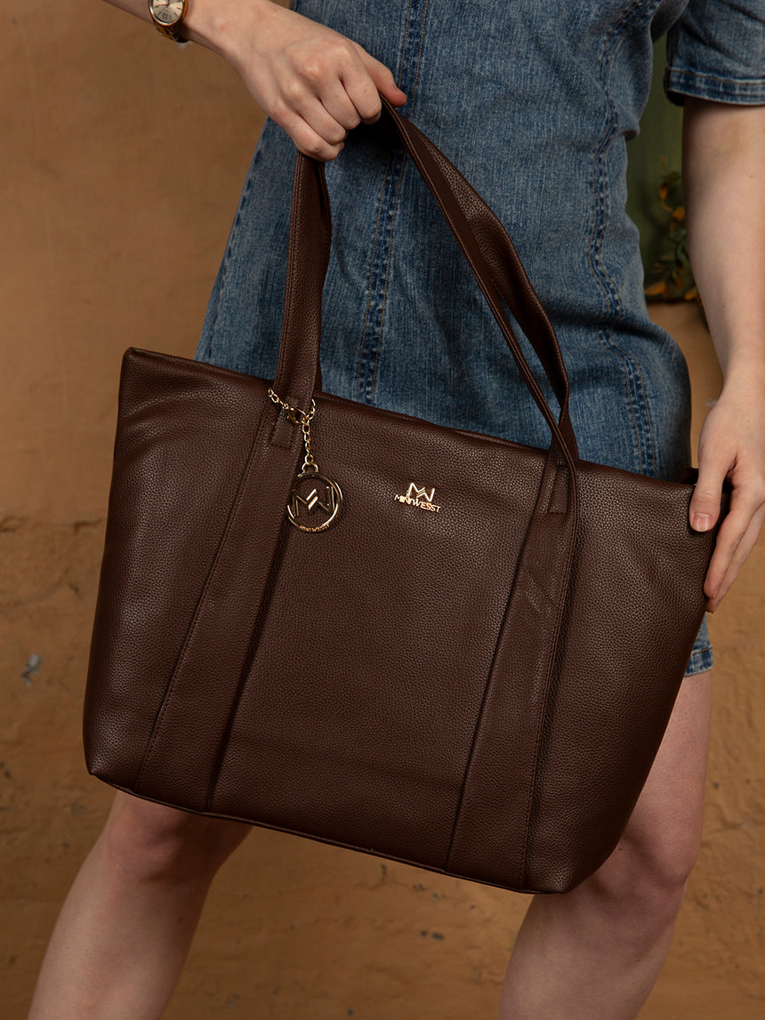 London Brown Tote