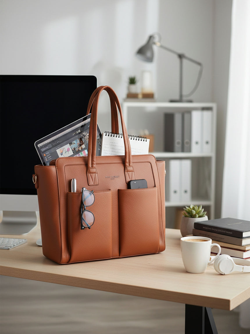Georgetown Brown London Tote Bag