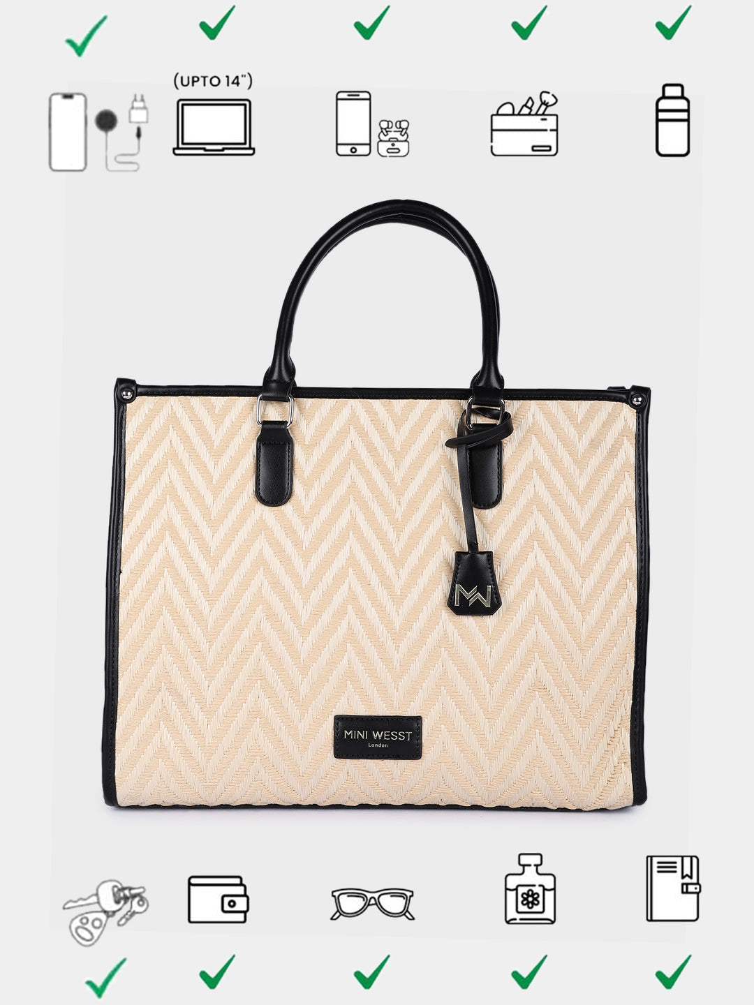TIMES SQUARE LUXURY TOTE