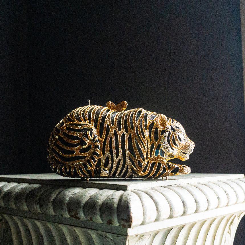 Tiger Multicolor Clutch