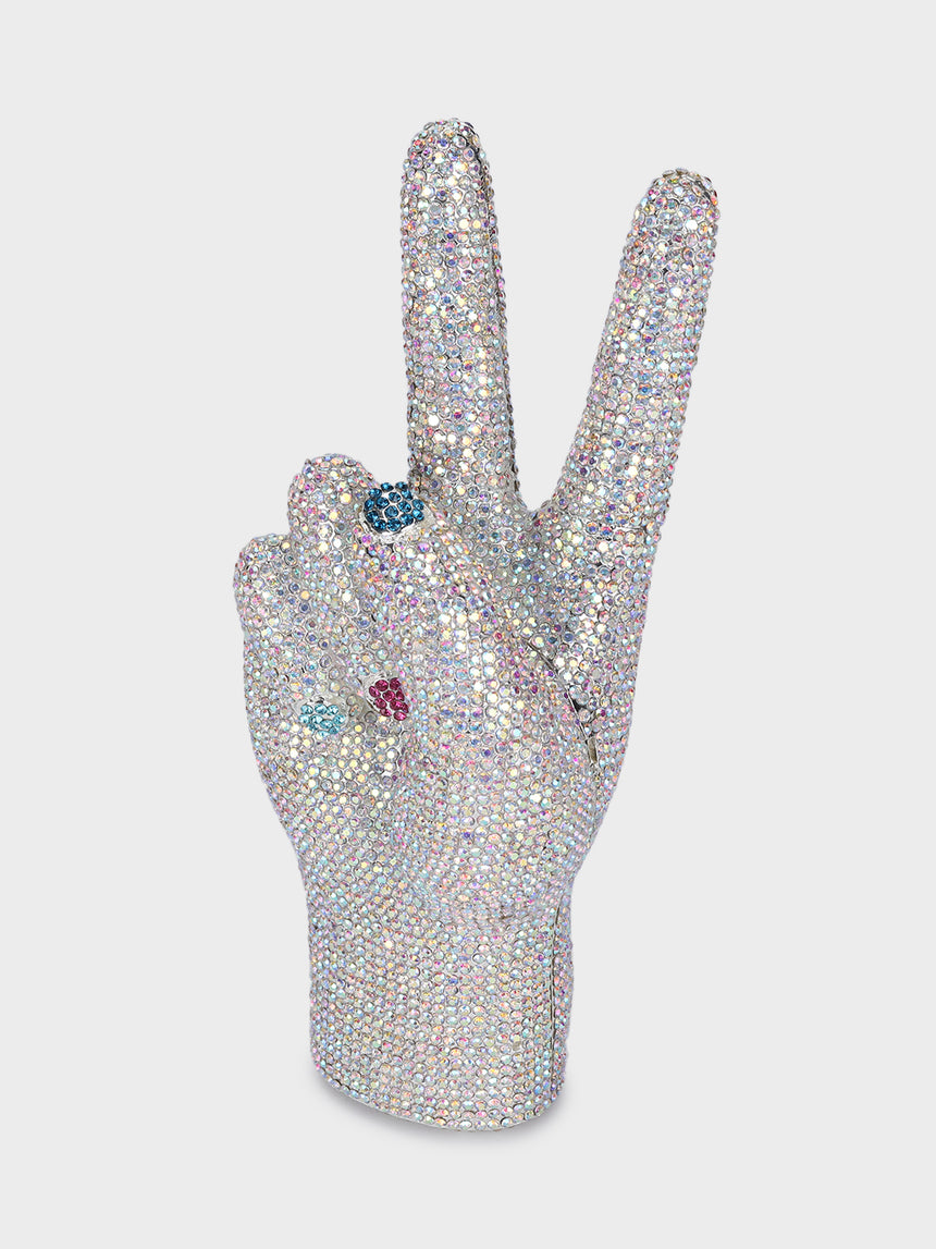 Peace Multicolor Clutch