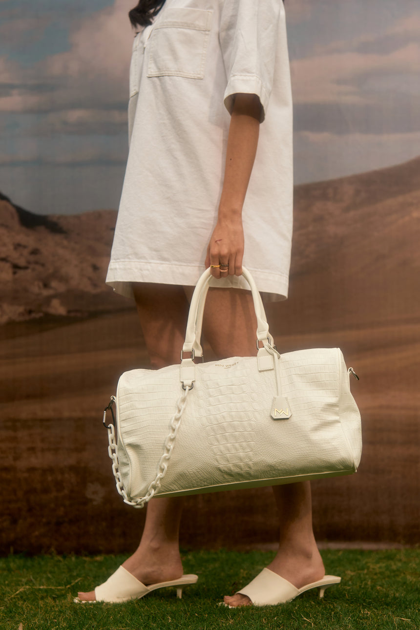 Soho Classic White Duffle