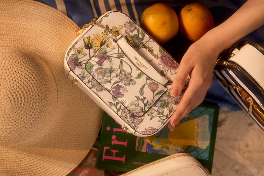 Uptown Luxe Printed Crossbody