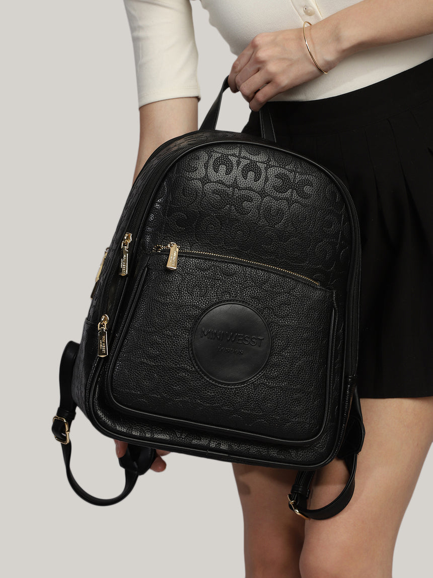 Go Tokyo Luxury Black Backpack