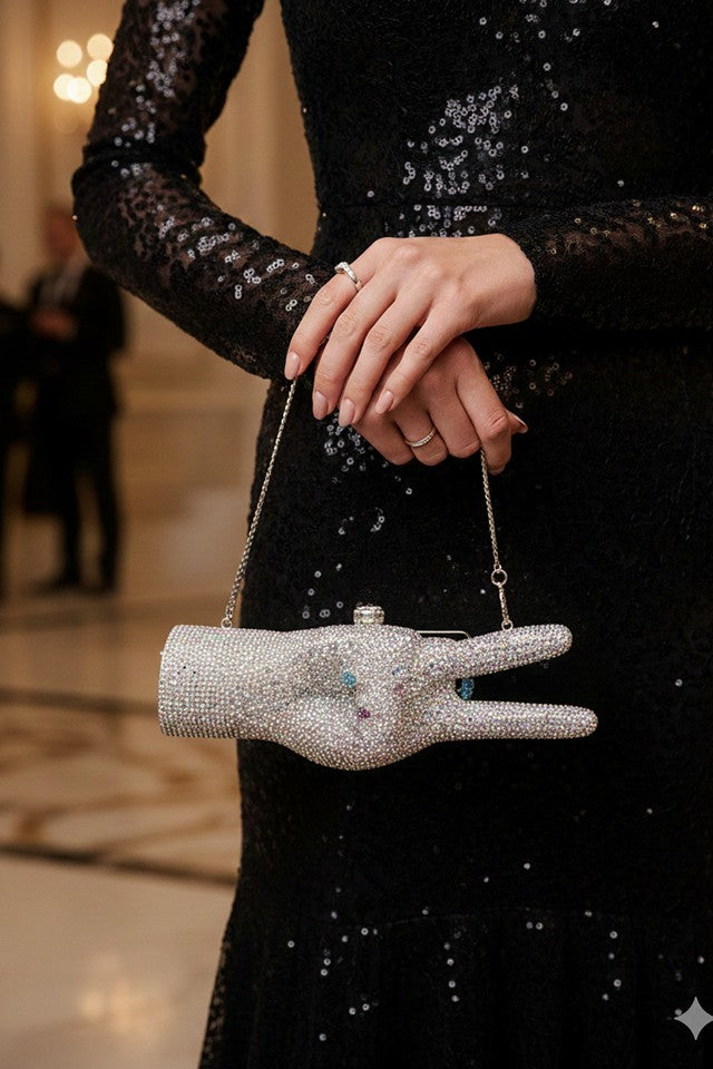 Peace Multicolor Clutch